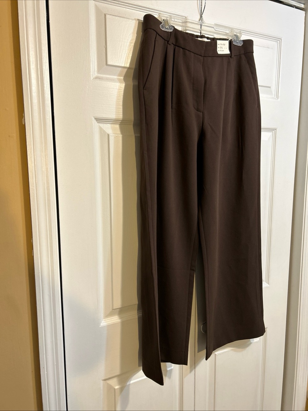9/6/26NWT Abercrombie & Fitch Ultra High-Rise Wide-Leg Dress Pants Size 31 Short - Picture 7 of 14